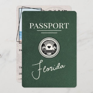 Green Florida Passport Save the Date