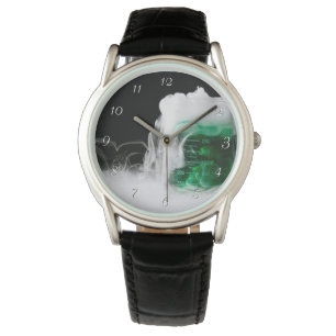 Green Fluid Bechergas Armbanduhr