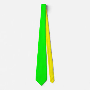 Green Fluo Neon Color Passen Sie das an! Krawatte