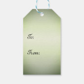 Green Flying Dragon Geschenkanhänger (Rückseite)