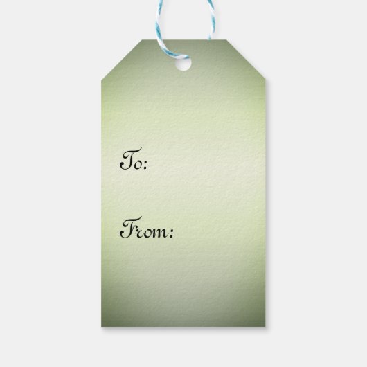 Green Flying Dragon Geschenkanhänger (Rückseite)