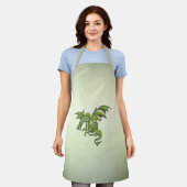 Green Flying Dragon Schürze (Getragen)