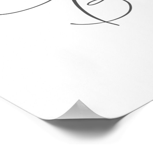 Green Foliage Cross Baby Taufplakat Poster (Ecke)