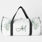 Green Foliage Personalized Gym Duffel Bag Duffle Bag (Vorderseite)
