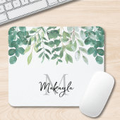 Green Folies für Monogramm Mousepad