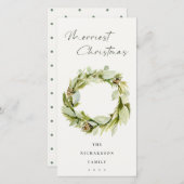 Green Folies Winter Kreath Froster Weihnachten (Vorne/Hinten)