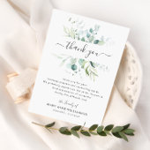 Green Folige Beerdigung danke