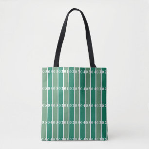 Green Football Field Todd Bag Tasche