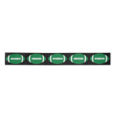 Green Football Party Ribbon für Spieler oder Train Satinband (Vorderseite)