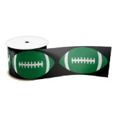 Green Football Party Ribbon für Spieler oder Train Satinband (Spule)