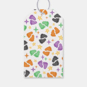 Green Footprint Hexe Cauldron Baby Making Potion Geschenkanhänger (Rückseite)