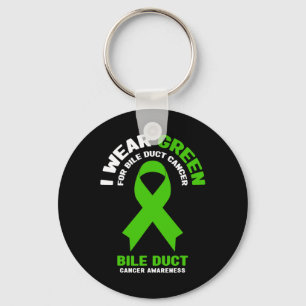 Green for Bile Duct Cancer Awareness 2 Schlüsselanhänger
