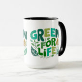 Green for Life Öko Friendly Tasse (VorderseiteRechts)