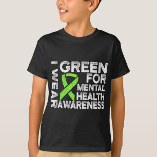 Green for Mental Health Awareness 1 T-Shirt