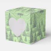 Green Forest Christmas Geschenkschachtel (Vorderseite)
