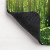 Green Forest Mouse Pad Mousepad (Ecke)