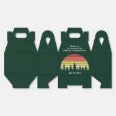 Green Forest Sunset Custom Family Wiedersehen Part Geschenkschachtel (Ungeklappt)