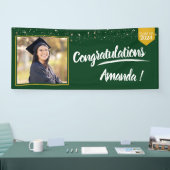 Green Foto Abschluss Banner (Messe)