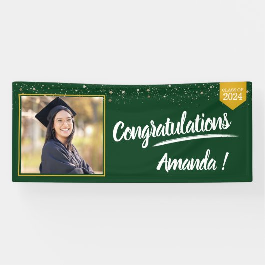 Green Foto Abschluss Banner (Horizontal)