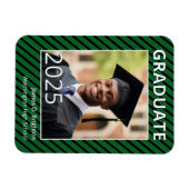 Green Foto Abschluss Magnet (Horizontal)