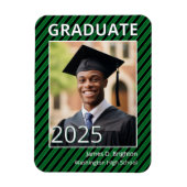 Green Foto Abschluss Magnet (Vertikal)