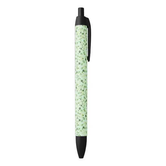 Green Four Leaf Cloues St Patricks Day Kugelschreiber (Unterseite (Vertikal))