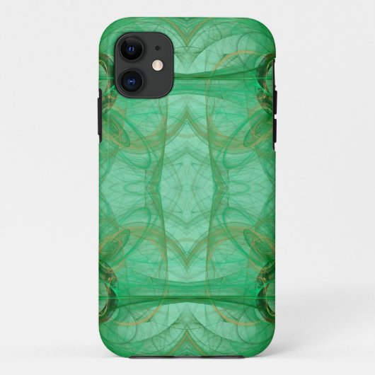 Green Fraktal iPhone 5 Case-Mate Selten dort Hülle (Rückseite)