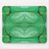 Green Fraktal Mousepad (Vorne)