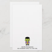 Green Frankenstein Monster Halloween (Vorne/Hinten)