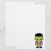 Green Frankenstein Monster Halloween (Vorne/Hinten)
