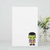 Green Frankenstein Monster Halloween (Stehend Vorderseite)