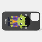 Green Frankenstein Monster Halloween Case-Mate iPhone Hülle (Rückseite (Horizontal))