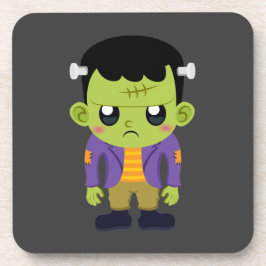 Green Frankenstein Monster Halloween Getränkeuntersetzer