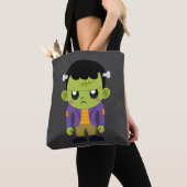 Green Frankenstein Monster Halloween Tasche (Von Nahem)