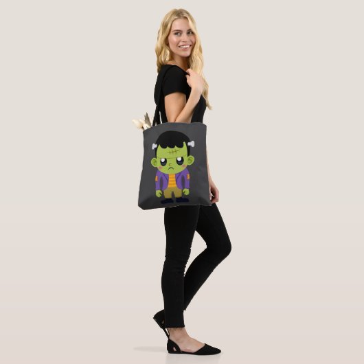 Green Frankenstein Monster Halloween Tasche (Am Model)