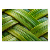 Green Fresh Bamboo Weave (Vorderseite (Horizontal))