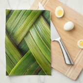Green Fresh Bamboo Weave Geschirrtuch (Viertel Falte)