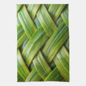 Green Fresh Bamboo Weave Geschirrtuch (Vertikal)