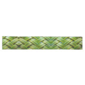 Green Fresh Bamboo Weave Großer Tischläufer (Horizontal)