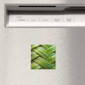 Green Fresh Bamboo Weave Magnet (In Situ (Geschirrspüler))