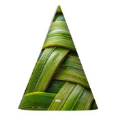 Green Fresh Bamboo Weave Partyhütchen (Links)