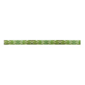 Green Fresh Bamboo Weave Satinband (Vorderseite)