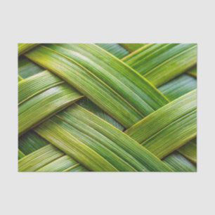 Green Fresh Bamboo Weave Seidenpapier