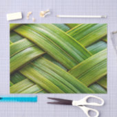 Green Fresh Bamboo Weave Seidenpapier (Handwerk)