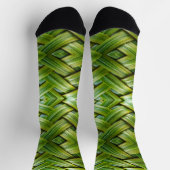 Green Fresh Bamboo Weave Socken (Oben)