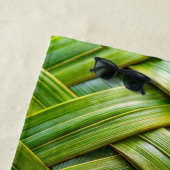 Green Fresh Bamboo Weave Strandtuch (Beispiel)