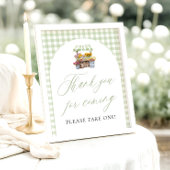 Green Fresh off Market Danke, dass Sie gekommen si Poster