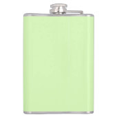 Green Frog Cartoon Flachmann (Rückseite)