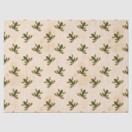 Green Frog Decoupage Seidenpapier