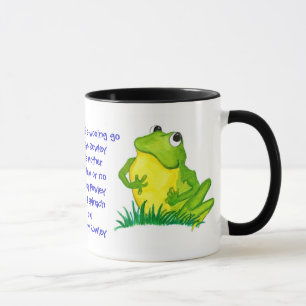 Green Frog Kinderzimmer Rhyme Tasse